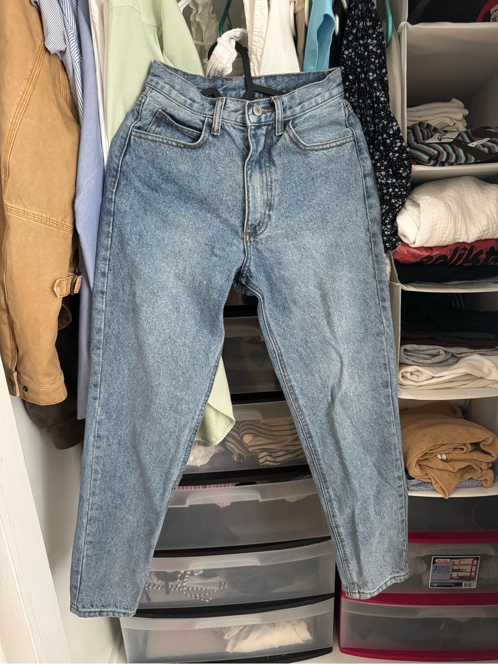 Brandy Melville- Light Blue Straight Leg Jeans